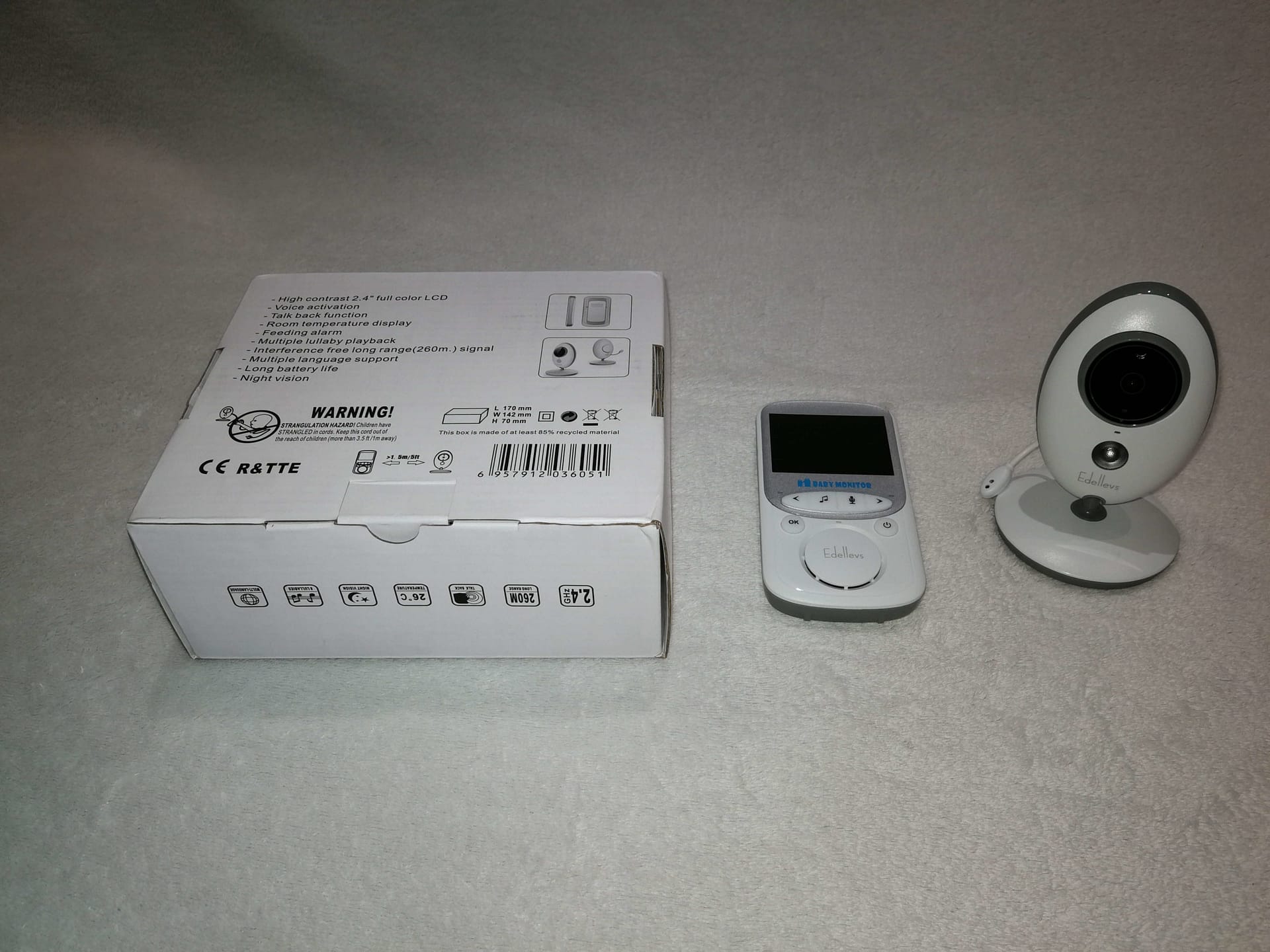 Babyphone mit Kamera im Test von Edellevs