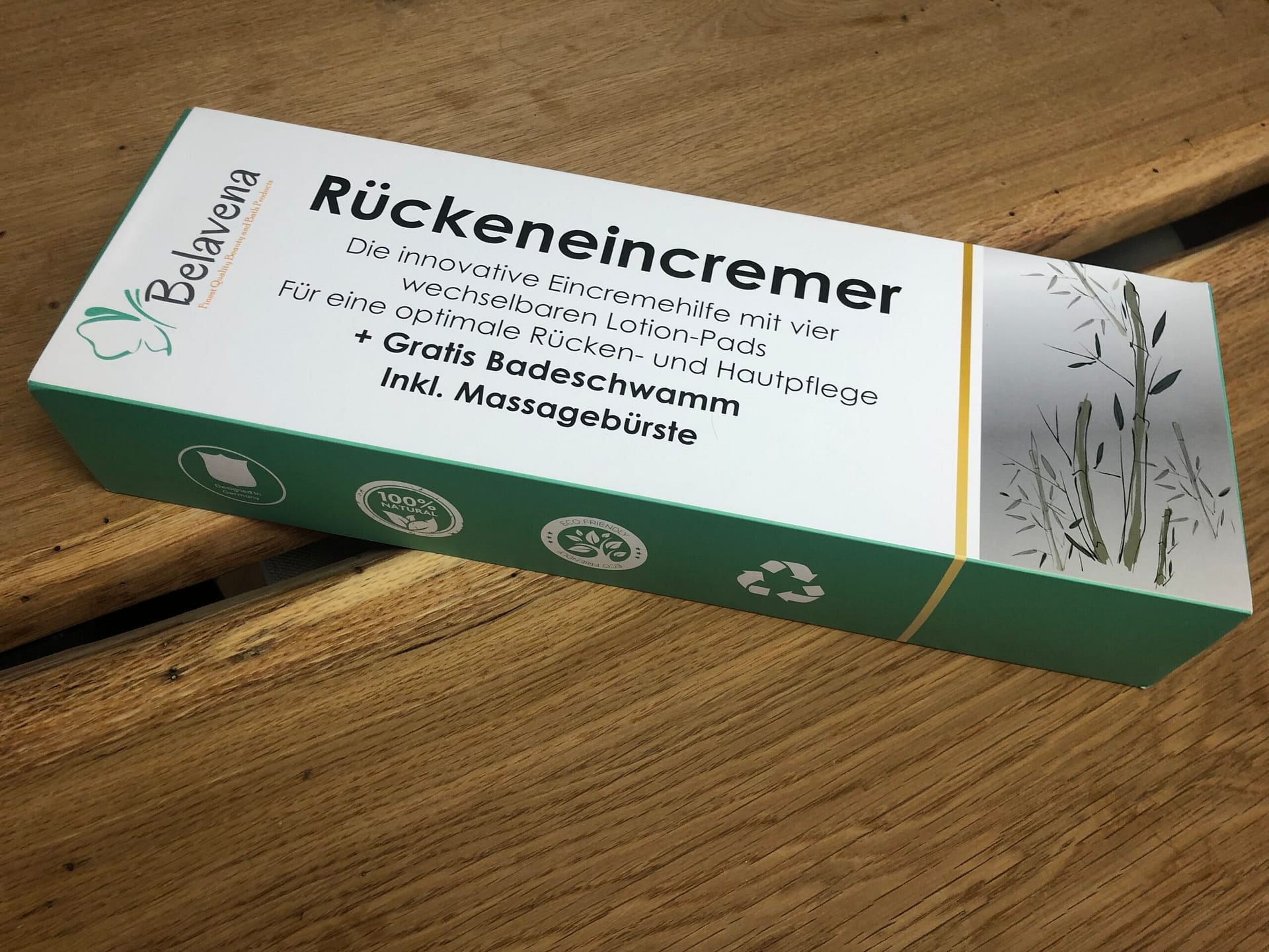 Rückeneincremehilfe im Test von Belavena