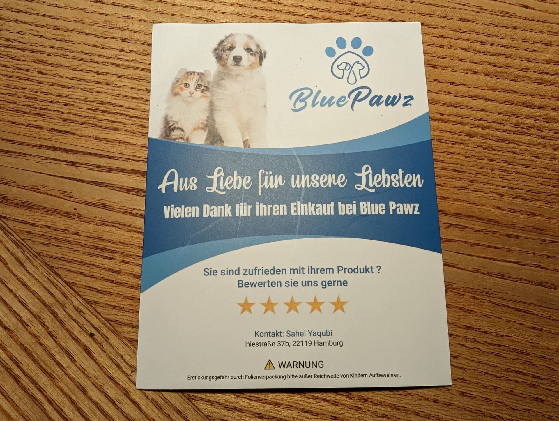 Hundeleine im Test von Blue Pawz