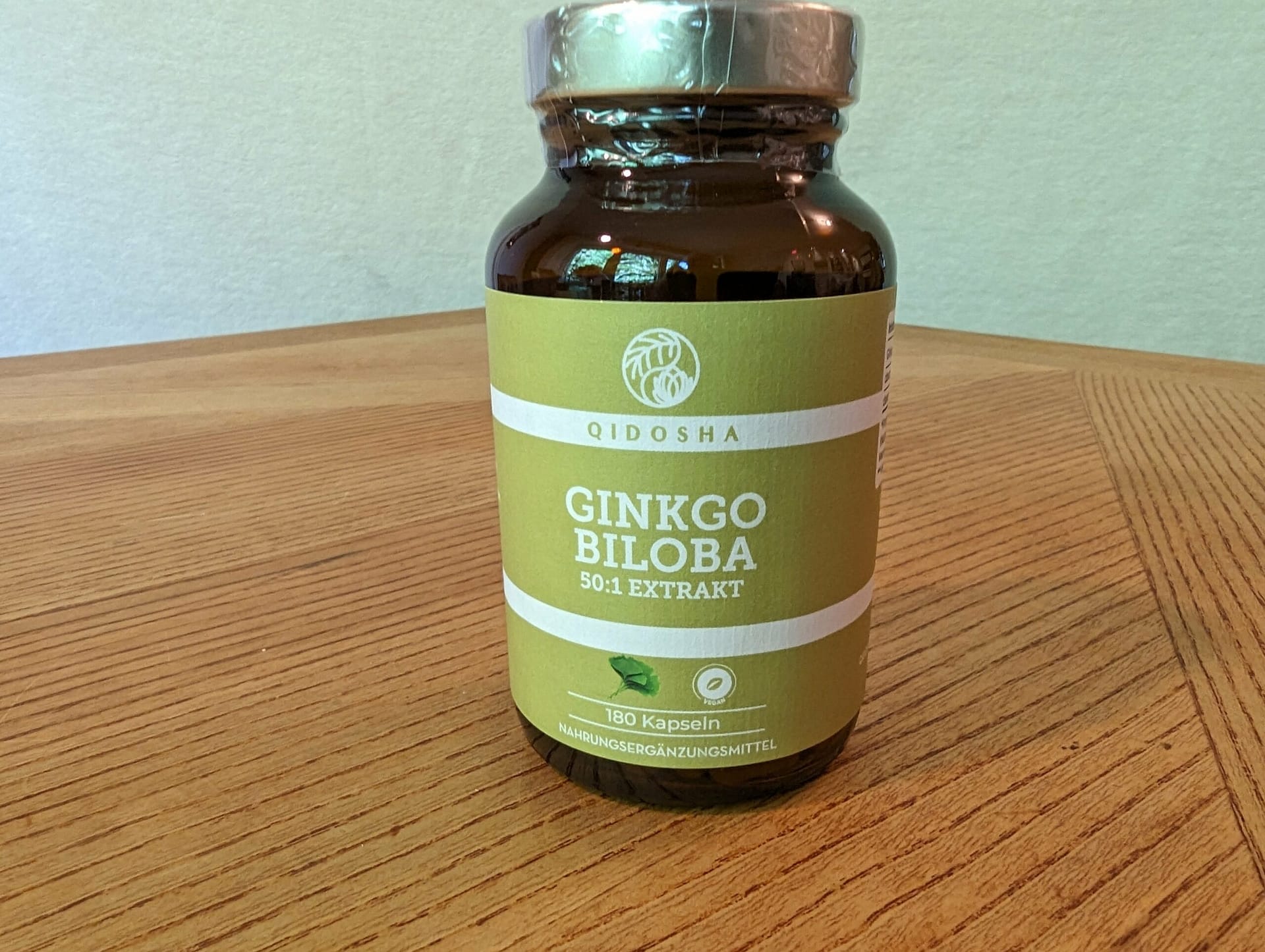 Ginkgo Biloba 50:1 Extrakt Kapseln hochdosiert im Test von QIDOSHA